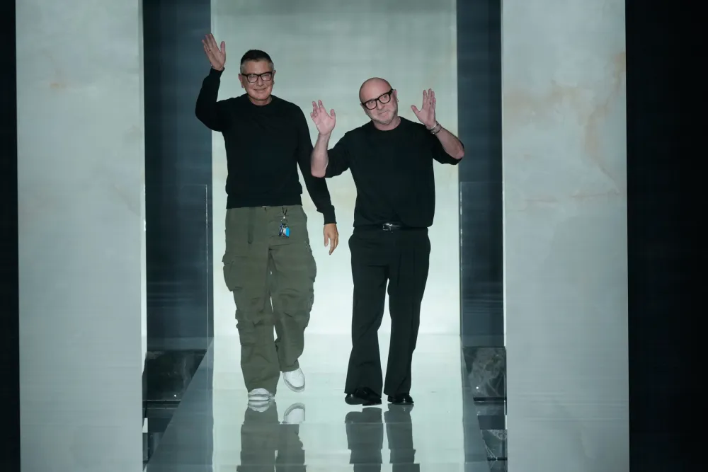 Stefano Dolce i Domenico Gabana, Jan. 17, 2026.
- LUCA BRUNO/GULIVER/AP