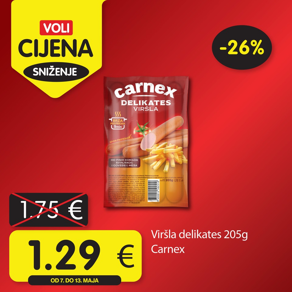 Voli cijena