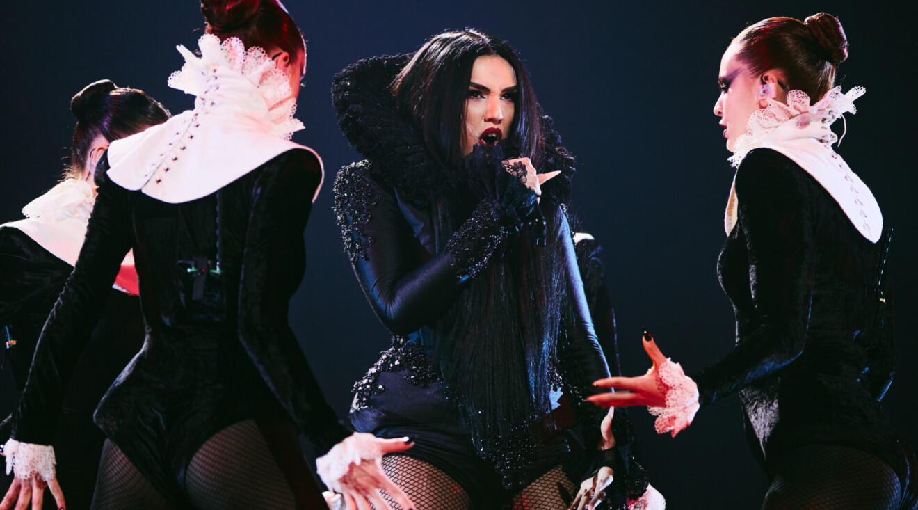 Tamara Živković na Eurosongu; Foto: Alma Bengtsson/EBU
