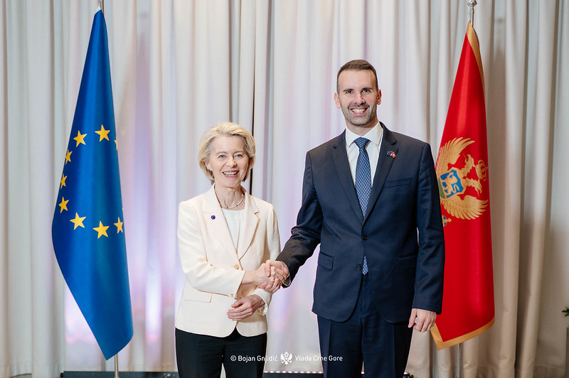 Fon der Lajen i Spajić, FOTO: Vlada Crne Gore
