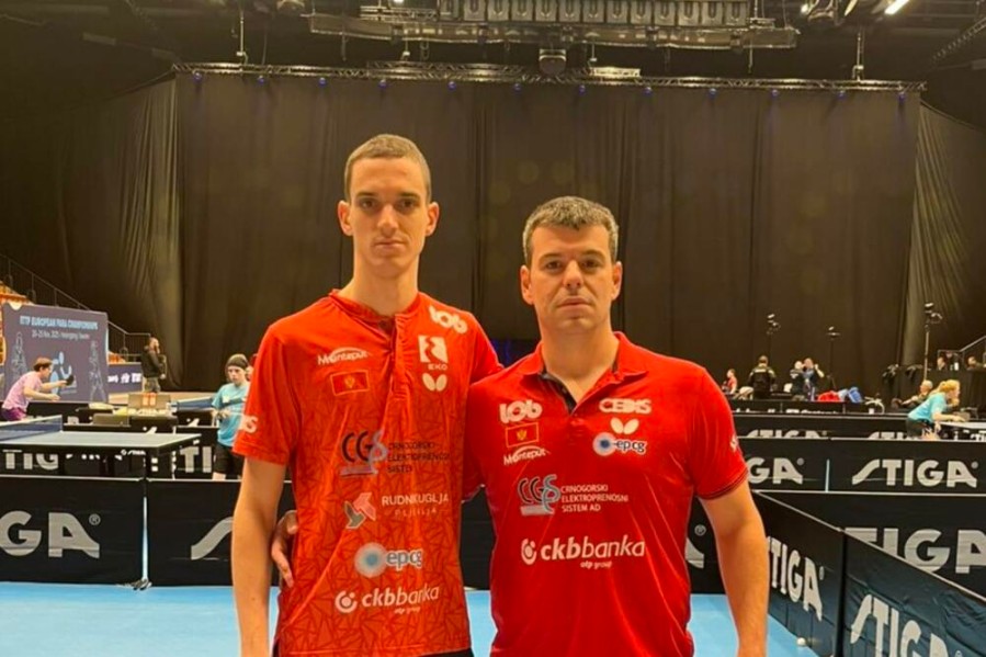Radović i Bakić (Foto: POKCG)