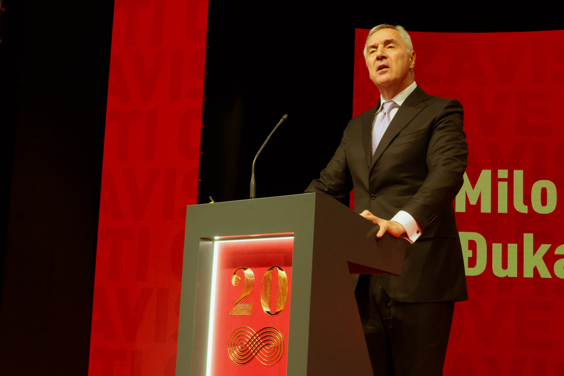 Milo Đukanović, FOTO: DPS
